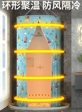 SCYZ-01帐罩浴浴室浴帘防水布卫生间浴罩帐冬天家用洗澡保温保暖