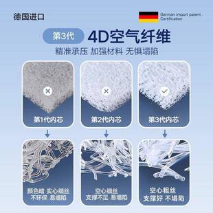 进4口d空气脊纤3d丝床垫榻榻米折叠舒适护脊可拆洗护透气维地舖垫
