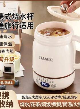 .震普 WJ- B390_1603050646携22款多功能烧5水杯家用旅行便式烧水