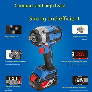 东成汽电动手无扳刷大扭力风炮修DCPB598管道架子WGC锂工电冲击扳