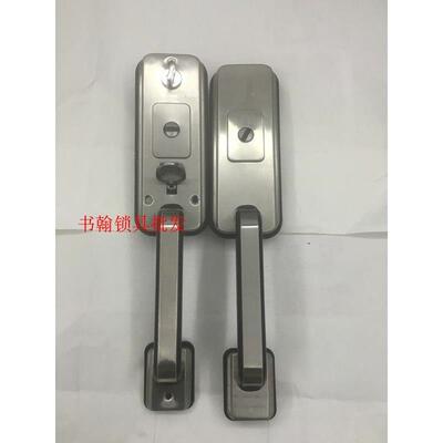 老式不锈金钢把大手把拉手按压式手铝VZX合门不锈钢门防执盗门锁