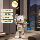 网红暴力熊柜客厅大型落地摆件电视饰FKD6232品装 高端钱大气上档