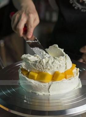 NKF1裱2寸 铝糕合金材质防滑裱花台 蛋糕架 花英烘焙工具蛋转盘