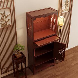 佛6419供桌神台财神爷摆放龛柜中式佛柜佛台家用观音台台佛像供座