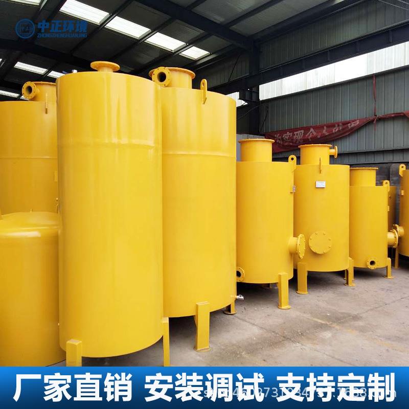 河南南阳沼气脱硫净化器调压过滤器除臭防腐蚀脱水脱硫罐