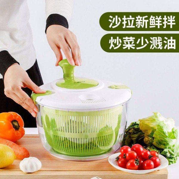 蔬菜脱水器沙拉甩干机手动脱水机家用洗菜神器蔬菜甩水器沥水篮盆,厨房/烹饪用具,手动果蔬脱水器/甩水器,淘宝优惠券,粉丝福利购,淘宝优惠卷