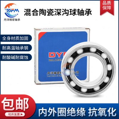丹洋高速混合陶瓷球轴承6000 6001 6002 6003 6004 6005 6006ZZRS