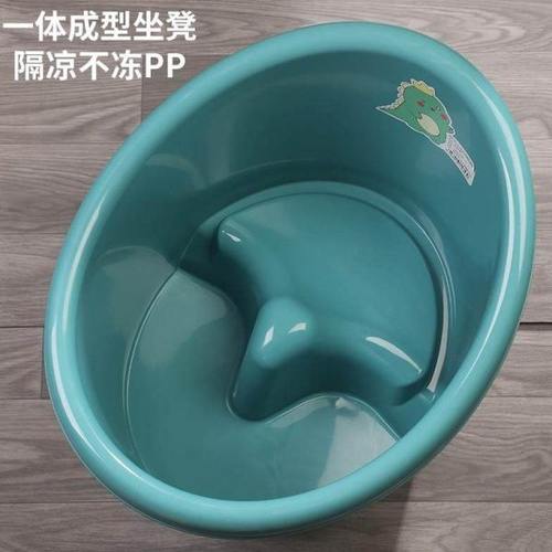 婴儿洗澡桶儿童洗澡盆宝宝可坐浴桶家用幼儿泡澡桶0-3-6岁沐浴盆