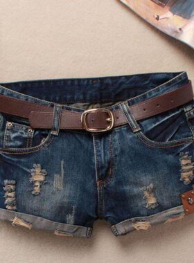 Autumn Denim Shorts For Women Sexy Mini Shorts Women'S Rivet