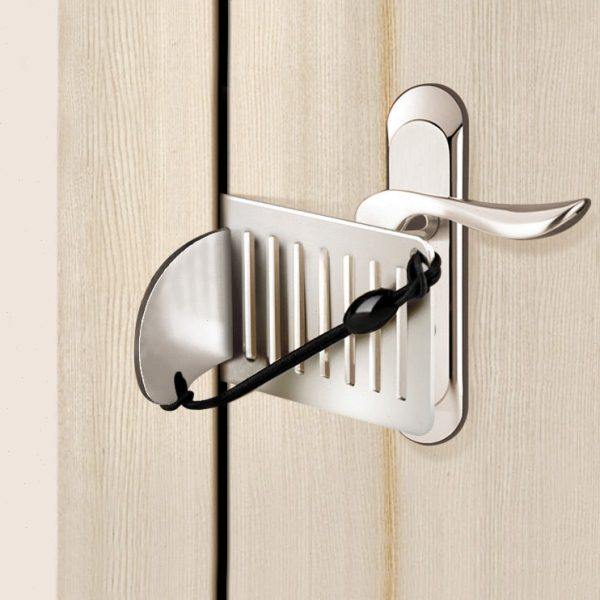 门栓插销门扣锁扣卡扣门锁式固定防盗扣推拉门不锈钢免打孔移门锁,基础建材,明插销,淘宝优惠券,粉丝福利购,淘宝优惠卷