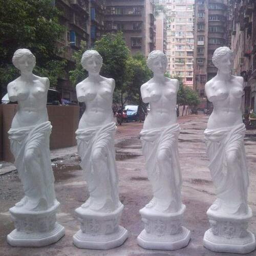 欧式玻璃钢人物雕塑艺术品客厅户外落地摆设可定制作断臂维纳斯