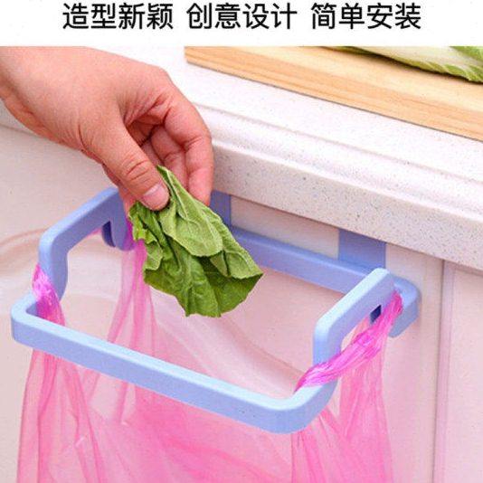厨房垃圾袋支架挂钩厨房门背式塑料袋挂架,家庭/个人清洁工具,垃圾架,淘宝优惠券,粉丝福利购,淘宝优惠卷