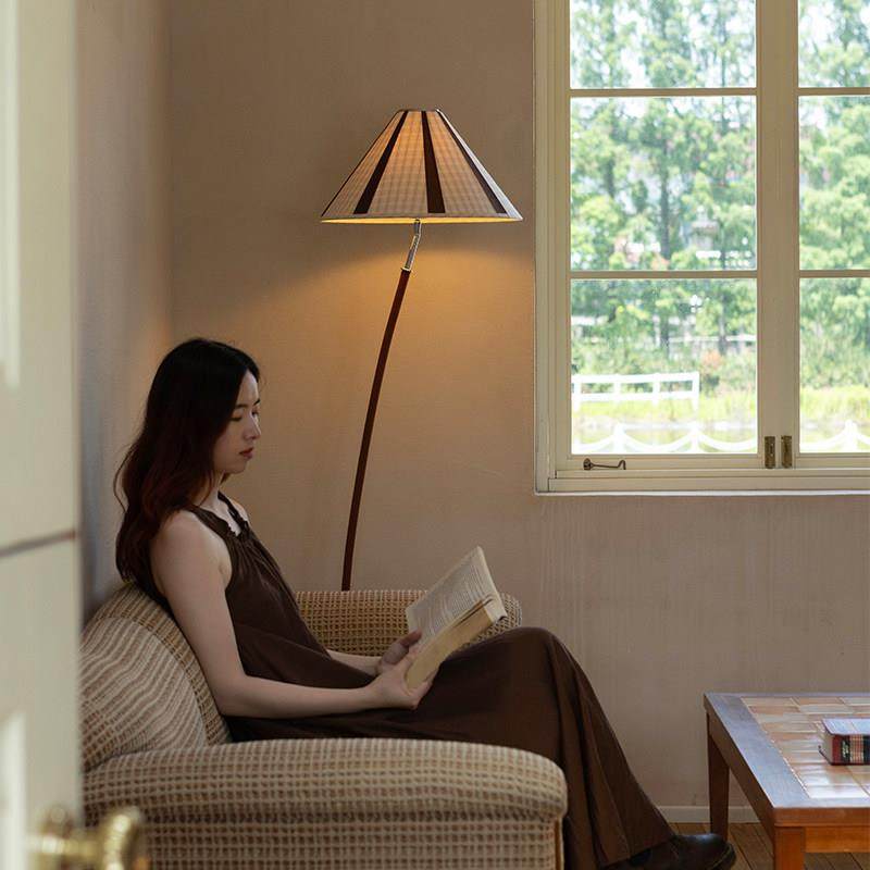 寻光岛 原野落地灯 原创设计 中古风极调81272光氛无围布艺|客厅