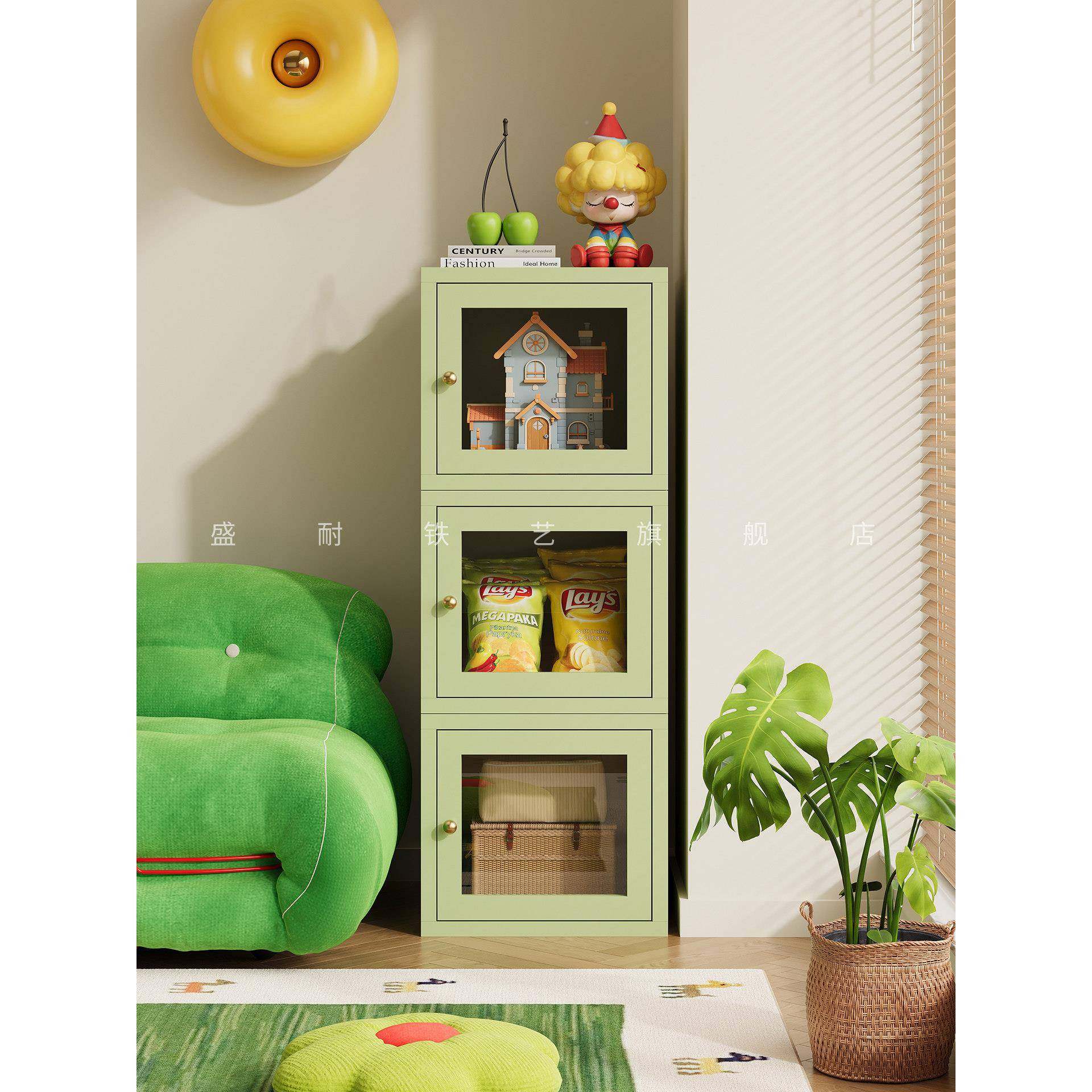 创意可移动边柜客厅多能可铁艺组小置物功柜沙发边纳收柜合无品牌,住宅家具,可移动边柜,淘宝优惠券,粉丝福利购,淘宝优惠卷