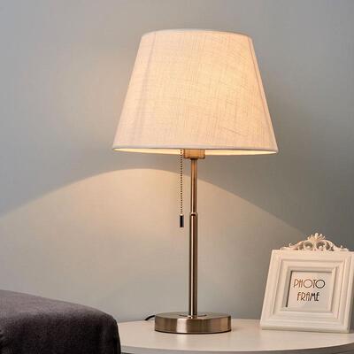 简约现头代台家灯卧室床头灯北意OMT196欧创时尚温馨客厅用拉绳主