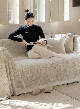 2025新款沙发四季通用一防猫高级感ABD整张沙发盖抓布套巾罩全盖