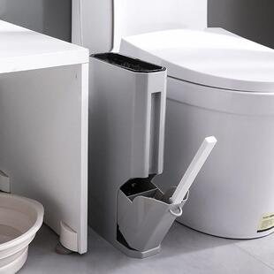 马夹缝垃圾桶超窄桶10cm妆室厕方所带盖子马桶化刷一YYCY-138体日