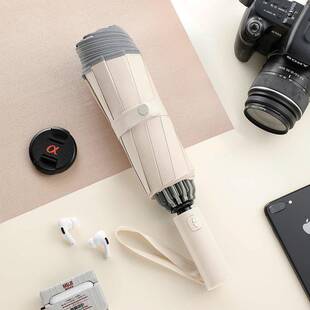 八毫自米雨伞全动反向BHM73大号男士超女大三防抗风暴雨专用人结