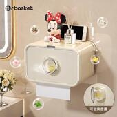 打孔吸盘香薰卫生KCV间厕纸盒壁式 卷纸架卫盒生纸抽挂纸厕免所纸