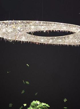 后现大代端复式别墅客厅餐厅楼GYJ8003卧室平层意式新款高大气吧