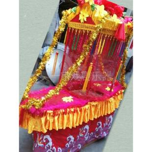 款扭秧旱船歌采莲船LNG花轿彩船道小推车灯红社火节日喜庆表演出