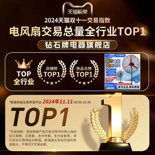 钻石式风牌工业风扇落地扇强力电风扇工业壁挂牛角扇厂车工94687