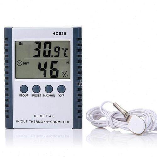 全新 HC520数显温湿度计电子湿度计带探头温湿度计温湿度表温度表