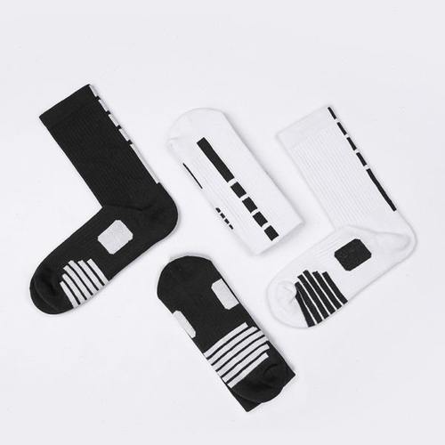 LET/立腾 高筒篮球袜男女毛巾底高邦专业运动袜篮球精英袜跑步袜