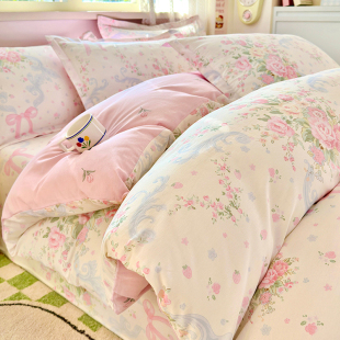 纯棉被套单件100%全棉180x220学生宿舍150x200x230单双人被单被罩