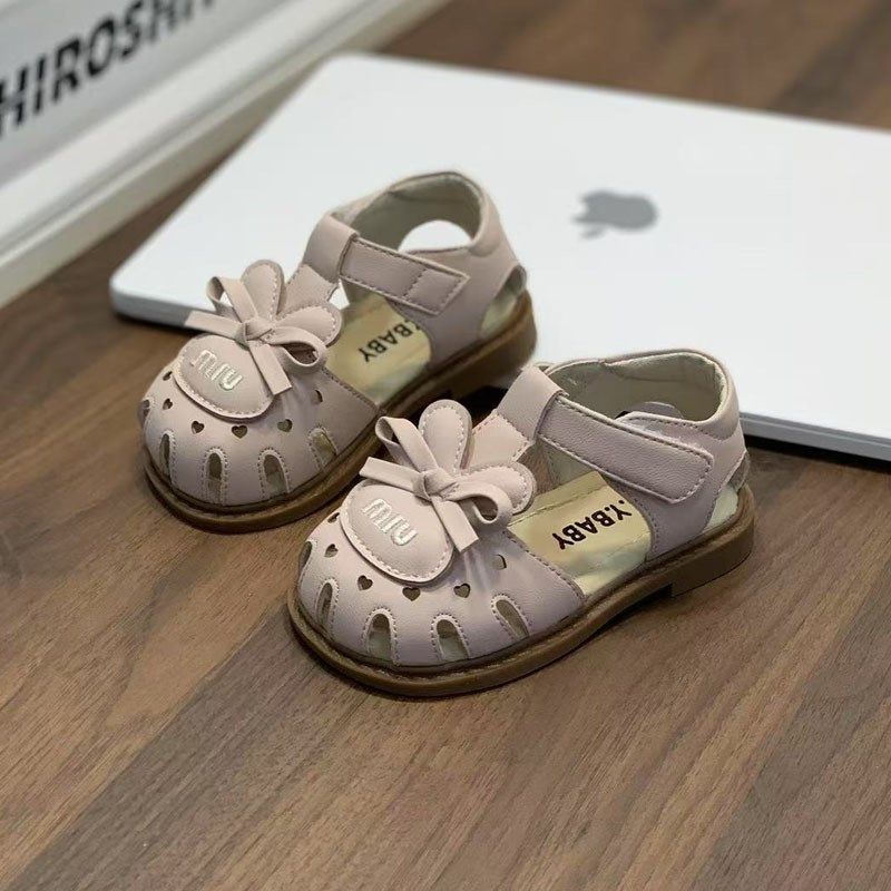 2025新款夏季两岁女宝凉鞋学步鞋包头软底婴幼儿小公主鞋可爱鞋子