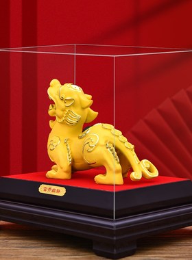 貔貅摆件招财客厅办公室桌面装饰品公司店铺开业活动高档礼物定制