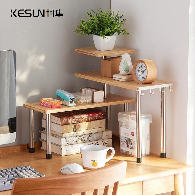 厨房置物架台面转角多功能架子墙角调味罐收纳架办公桌面置物架