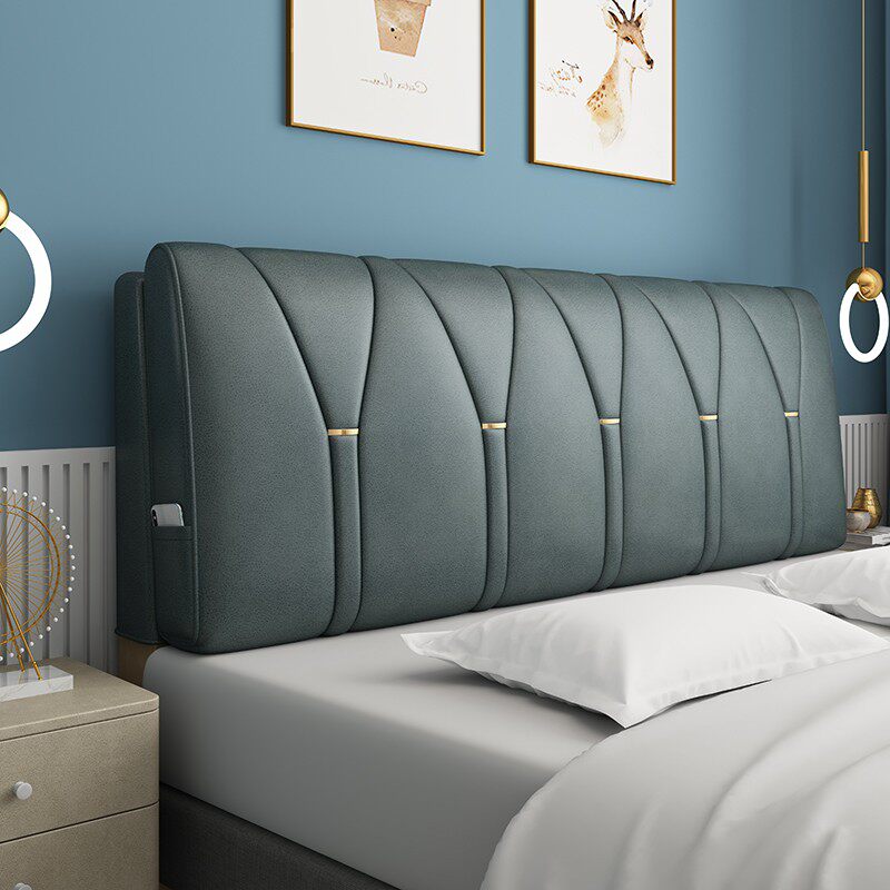 床头靠垫榻榻米贴墙自粘床上软包可固定床头罩套科技布免洗大靠枕,居家布艺,床头靠垫,淘宝优惠券,粉丝福利购,淘宝优惠卷