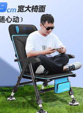 暗欧YZY-2761欧式椅式影钓椅全折叠新小款2025新型超轻椅可躺钓鱼