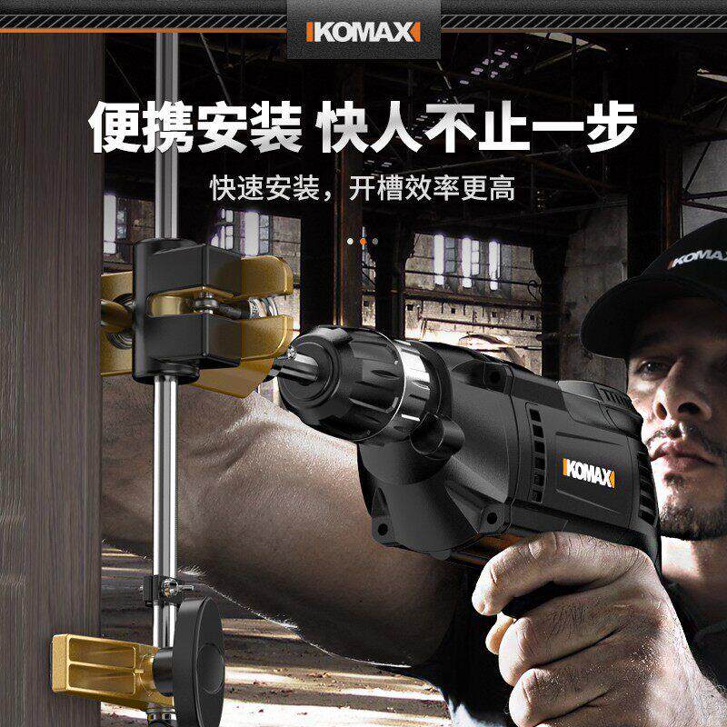 木木门装锁工钻孔实木门装器锁安门安锁模具神开 锁孔装专用工具
