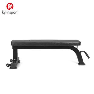 专业板训练哑铃凳商用多器功能平凳健身飞鸟卧椅推凳卷腹板SUB032