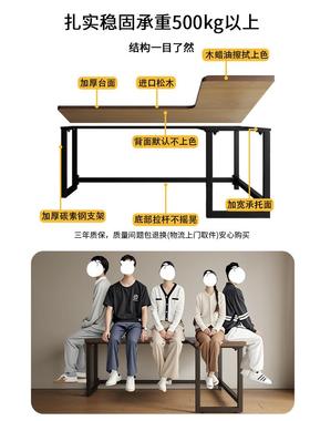 实转角桌家用电脑电桌l型办木公书桌电FDF脑桌卧室拐角竞桌异形桌