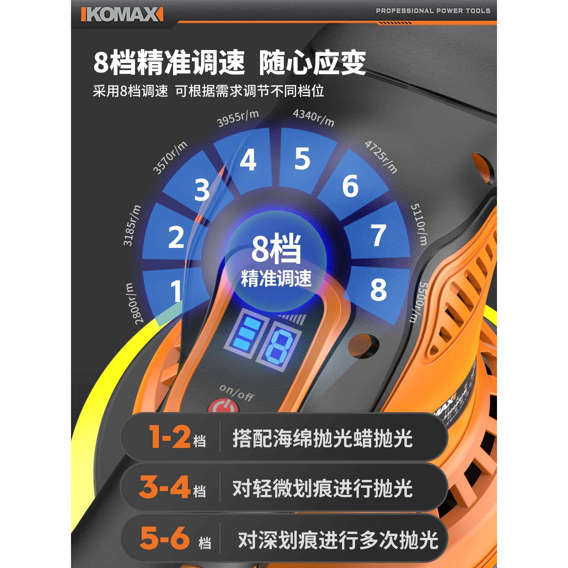 汽车一漆面专抛光机磨打蜡神器小型家用电动抛光用美容封釉划痕修