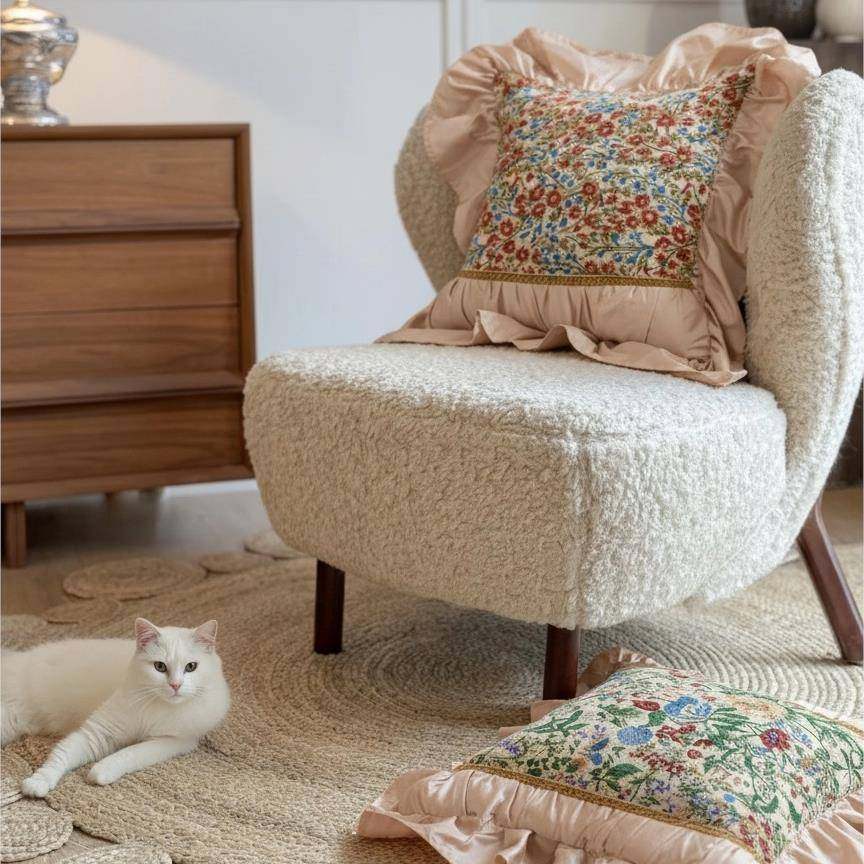 法式田抱枕沙发靠垫高级感荷叶XXO方形枕抱飘窗大边花边轻奢靠园,居家布艺,靠垫/抱枕,淘宝优惠券,粉丝福利购,淘宝优惠卷