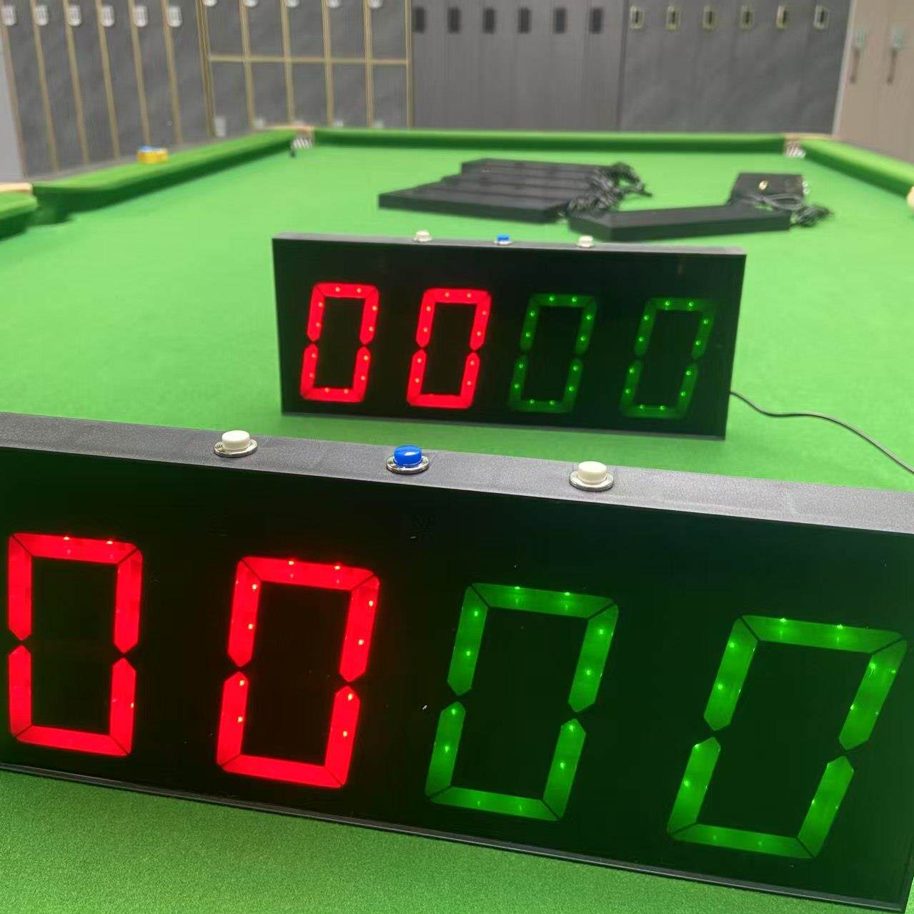 享耀电厅子AVR计分器球桌球斯诺克乒乓比赛台牌计分台球充电记分