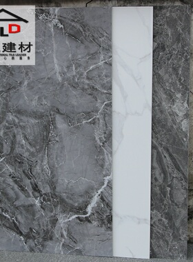 柔光灰色仿古砖600x1200客厅商铺连锁店M地板砖室内通体大理石瓷