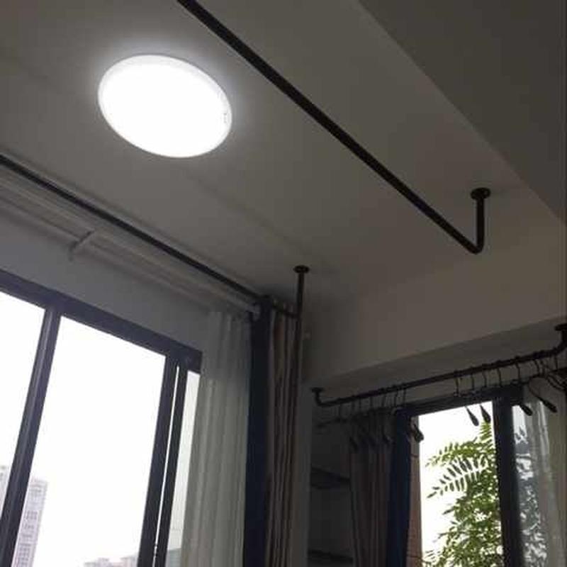 阳台扶手栏杆晾衣架晾晒横杆免打孔防盗窗户简易晒被子固定支架