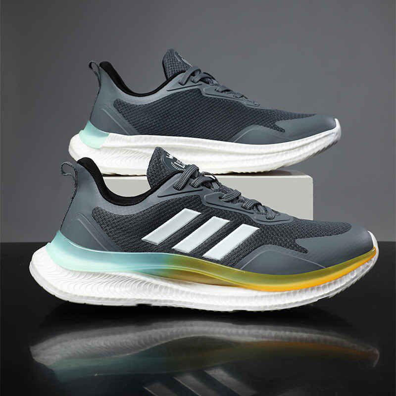 夏季网面透气男鞋运动鞋男款夏天薄款超轻软底慢跑鞋学生防臭网鞋