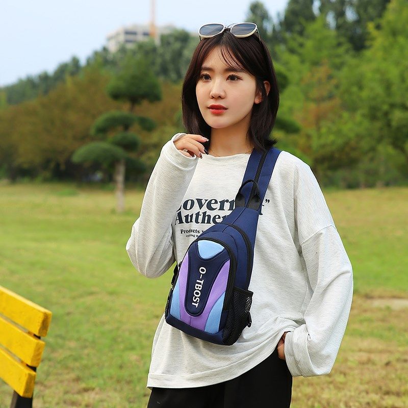 男童背包时尚小包双肩小旅行包外出E春游背包轻便斜挎网红儿童书