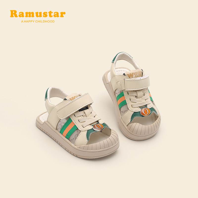 夏季宝宝鞋子1-3一岁女婴儿学步鞋软底防滑2夏天透气男小童半凉鞋