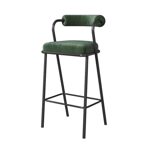 吧台椅酒吧椅子凳子高吧凳靠背家用圆凳休闲椅简约高脚凳前台椅