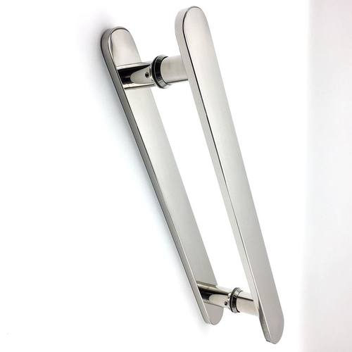 淋浴房玻璃门推拉门拉手10X40方管加厚不锈钢浴室卫间把手300孔距