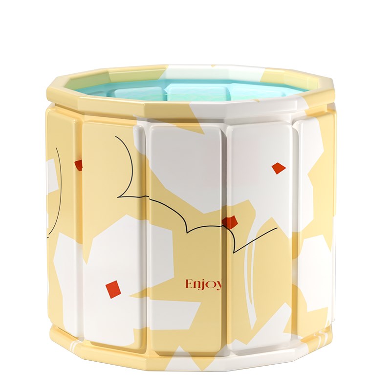 婴儿游泳桶家用宝宝游泳池新生儿浴桶可折叠儿童泡澡桶可坐洗澡桶