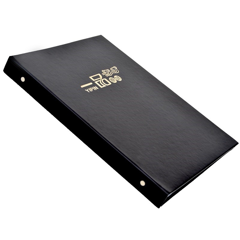 活页菜单设计制作定制菜谱册子价目表订制价格单价目表定做美容店