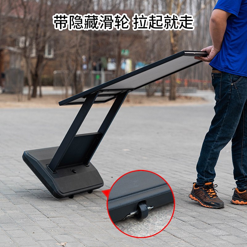 户外防风海报展示架立式落地店门口招聘宣传广告牌立牌展示牌水牌